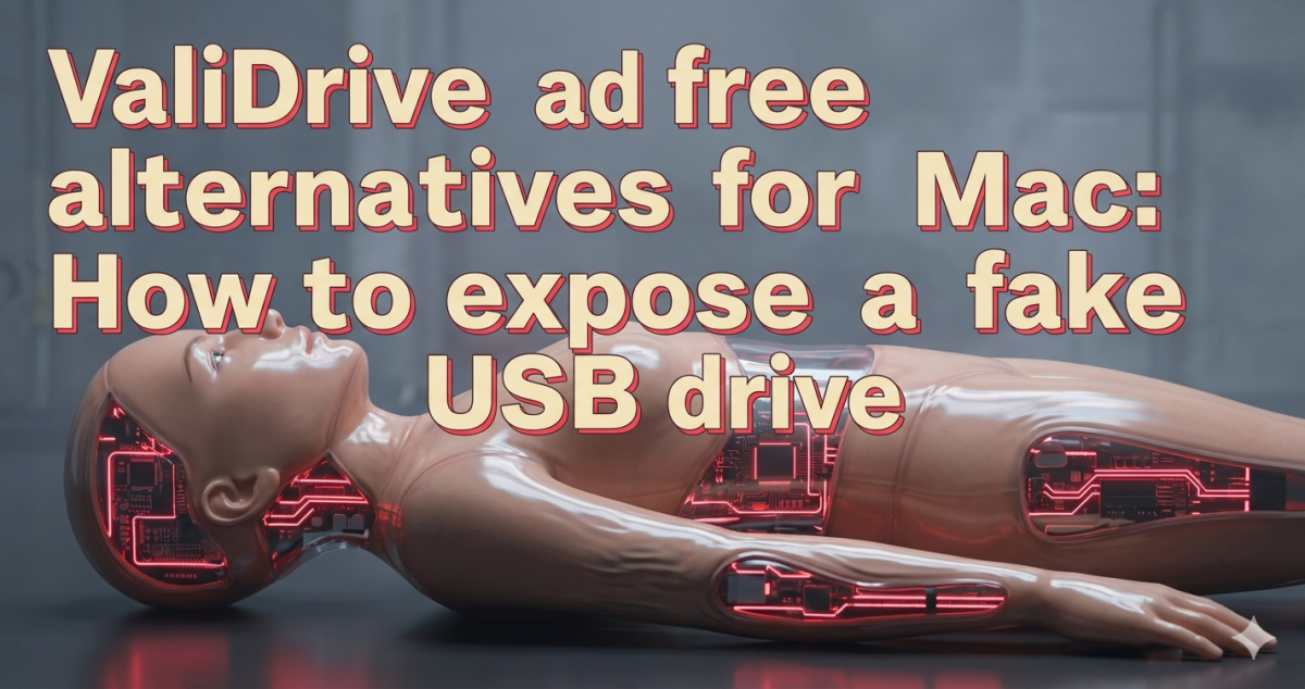 ValiDrive и бесплатные аналоги для Mac: как разоблачить поддельный USB-накопитель