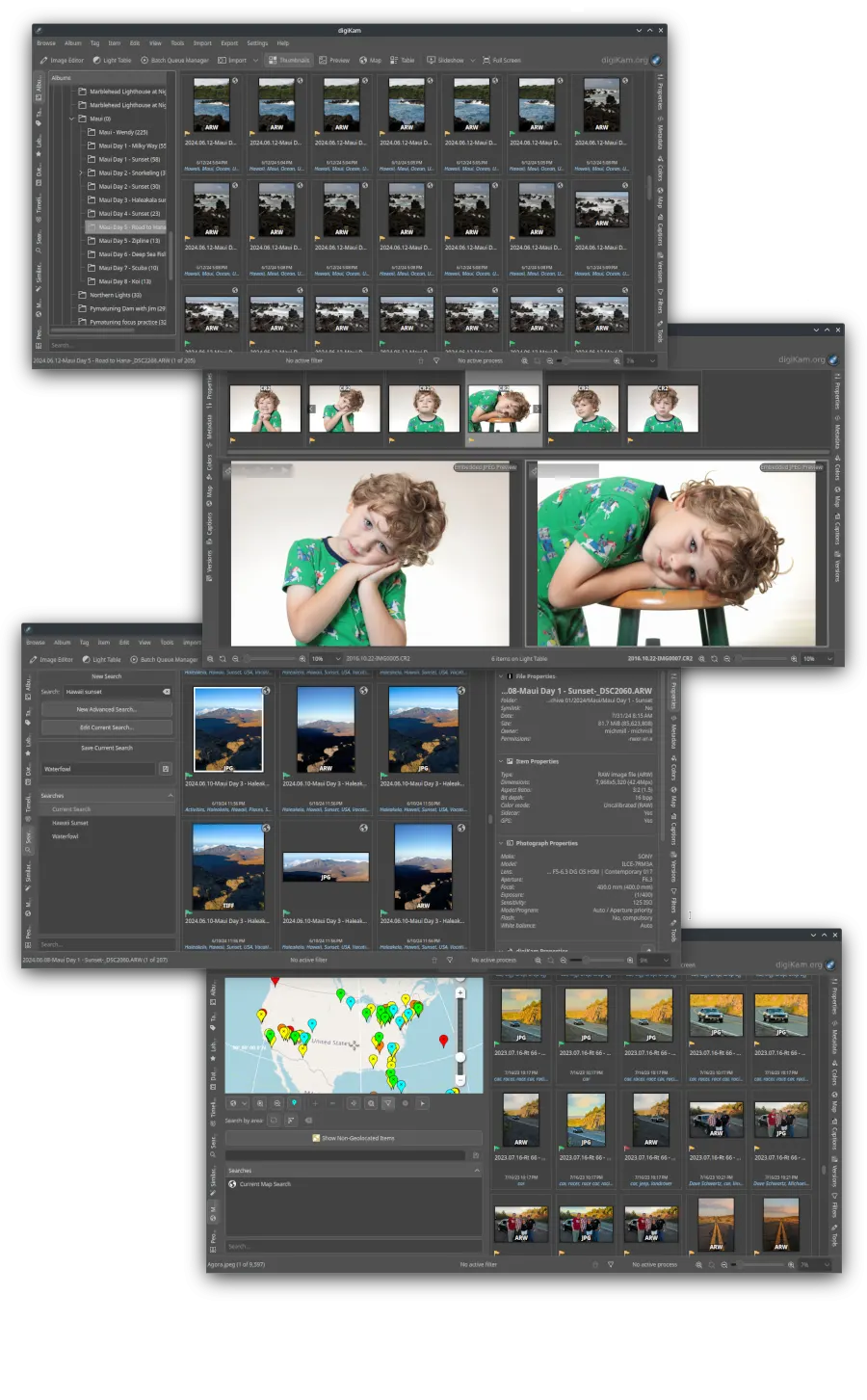 digiKam - бесплатно для macOS