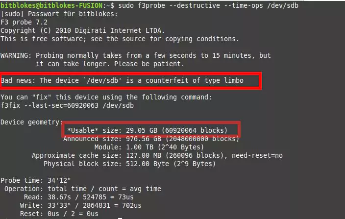 F3 (Fight Flash Fraud) - бесплатно для macOS