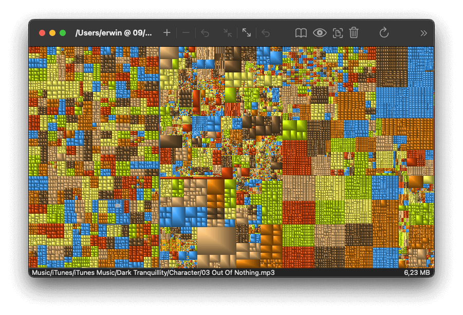 GrandPerspective - бесплатно для macOS
