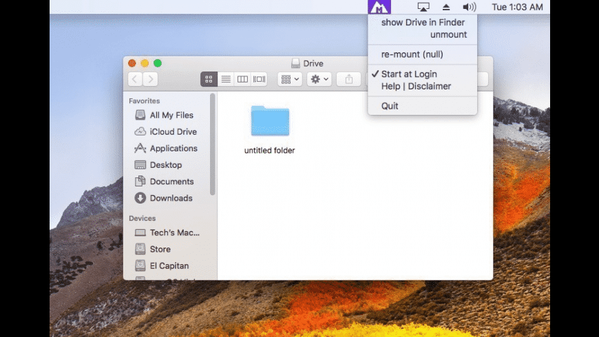 Mounty - бесплатно для macOS