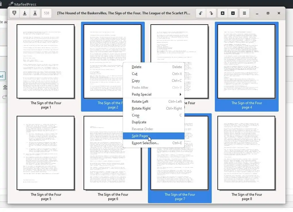 PDF Arranger - бесплатно для macOS
