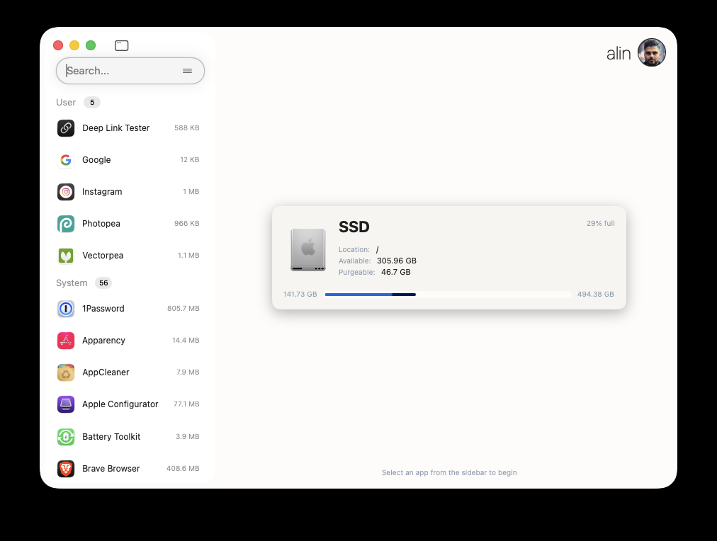 Pearcleaner - бесплатно для macOS