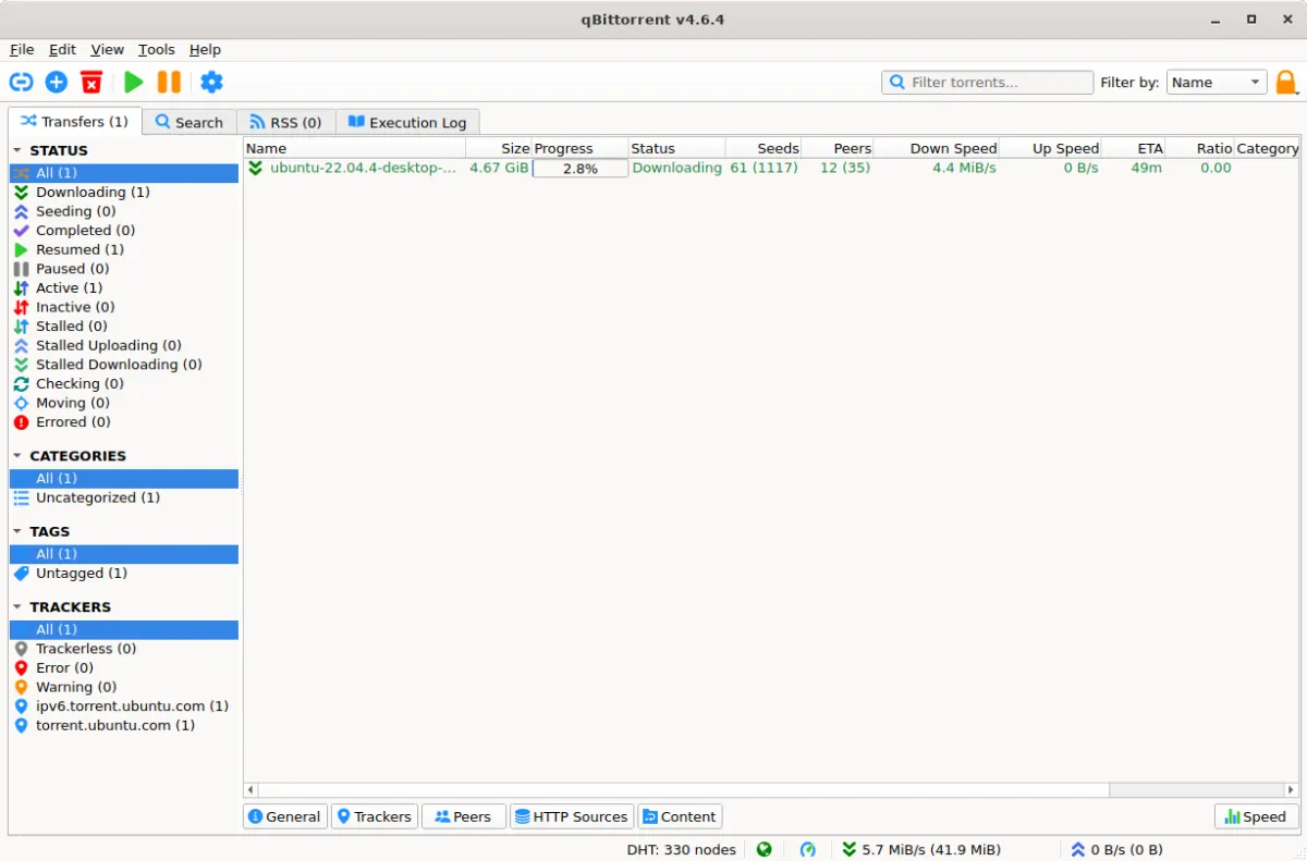 qBittorrent