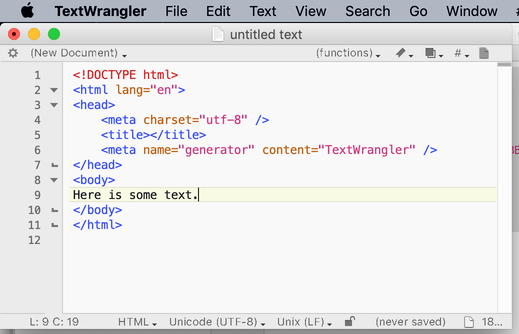 TextWrangler