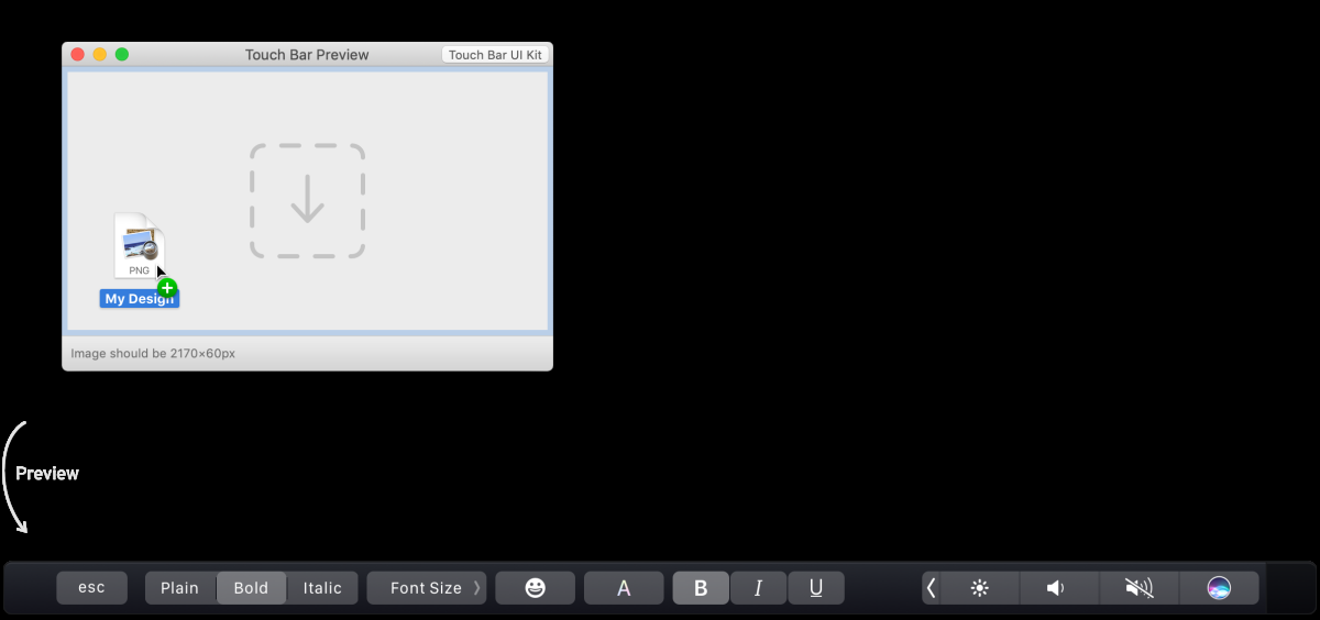Touch Bar Preview